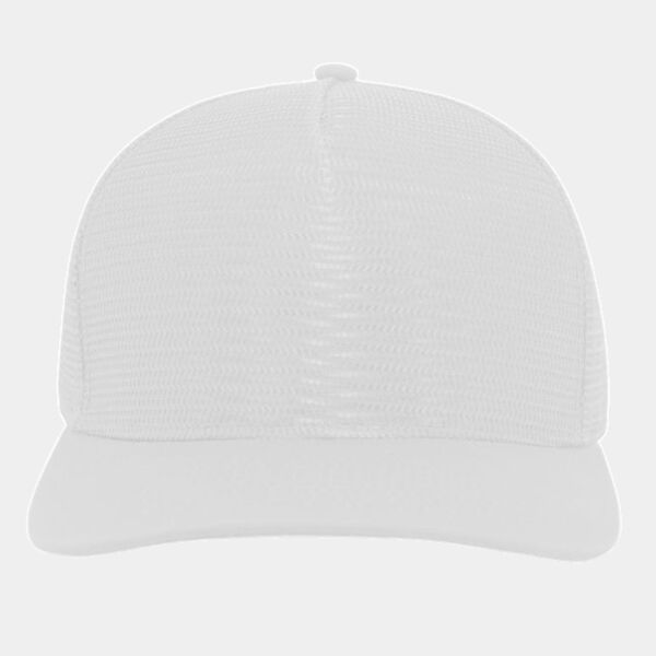 5-Panel Mesh Overlay Trucker Snapback Thumbnail
