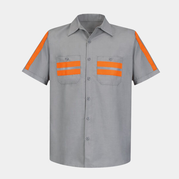 Men's Enhanced Visibility Industrial Work Shirt Thumbnail