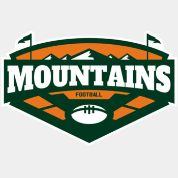 Mountains Football logo template 02 Thumbnail