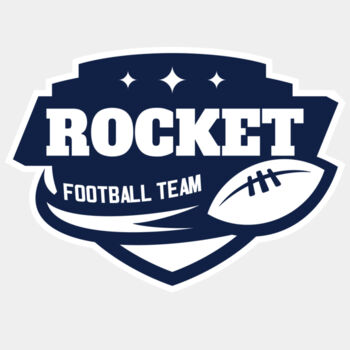 Rocket Football Team logo template Thumbnail
