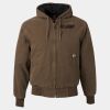 Men's Tall Cheyenne Boulder Cloth™ Hooded Jacket with Tricot Quilt Lining Thumbnail