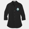 Women's 3/4 Sleeve Carefree Poplin Shirt Thumbnail