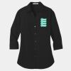 Women's 3/4 Sleeve Carefree Poplin Shirt Thumbnail