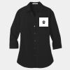 Women's 3/4 Sleeve Carefree Poplin Shirt Thumbnail